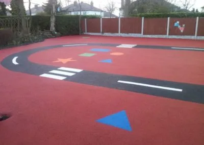 Hall Green Primary School Wet Pour