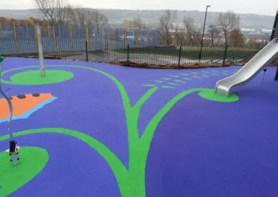 Hodgkin Park Newcastle Colourful Surfacing