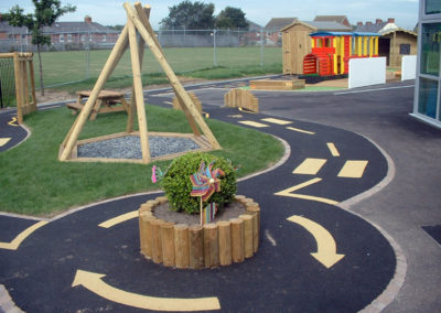 Timber Playground Play Surfacing