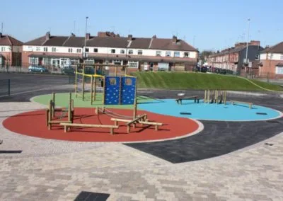 holy family school salford playground surfacing