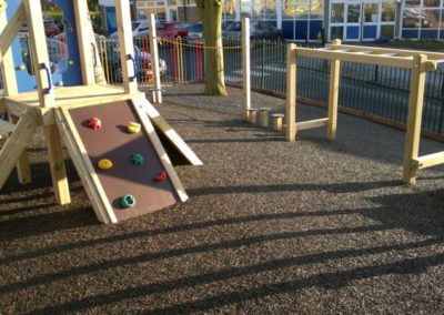 Primary School rubber mulch playground