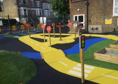 Playground Plumcroft Primary School London