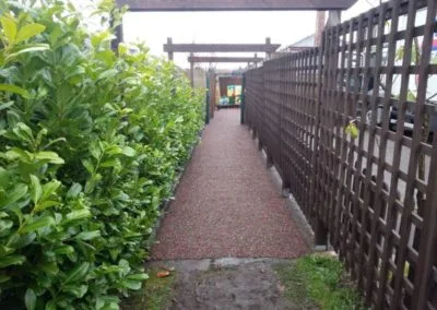 Small Wonders Nursery St Helens Mulch Pathway