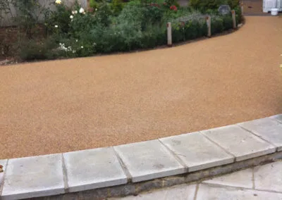 Porous resin bound gravel