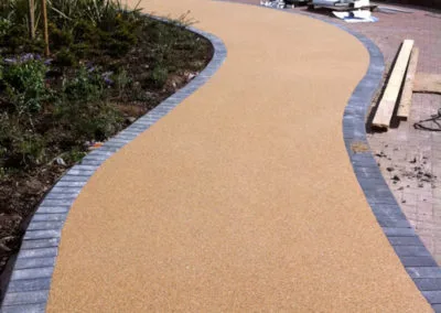 Resin bound walkways