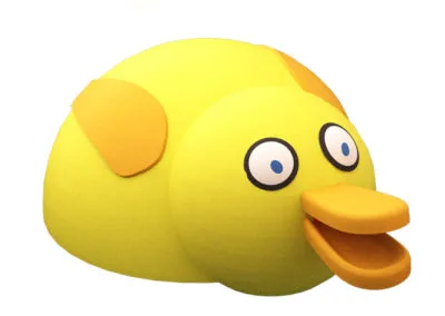 Duck 3D Animal