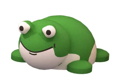 Frog 3D Animal