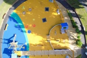 Belvedere Splash Park London Top View