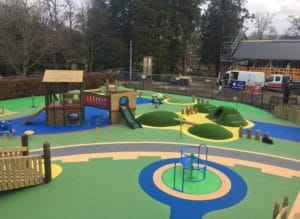 Safety Surfacing for Adventure Playground