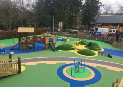 Safety Surfacing for Adventure Playground