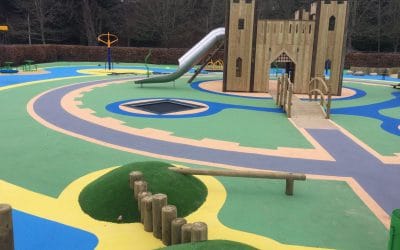 Wilton Lodge Adventure Playground, Play Surfacing