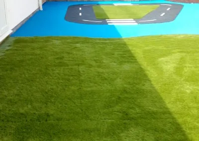 Artificial Grass at a Nursery