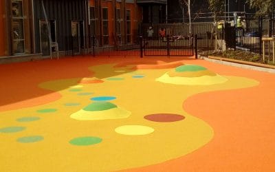 Cherry Orchard Academy, Wet Pour Surfacing